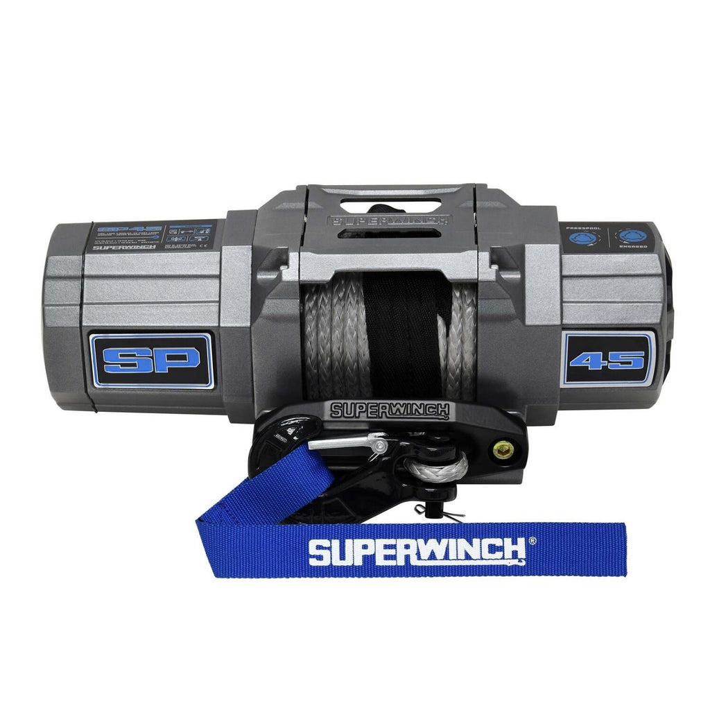 SUPERWINCH 1145250 - 4500lb Winch 40ft Syn thetic Rope Hawse image