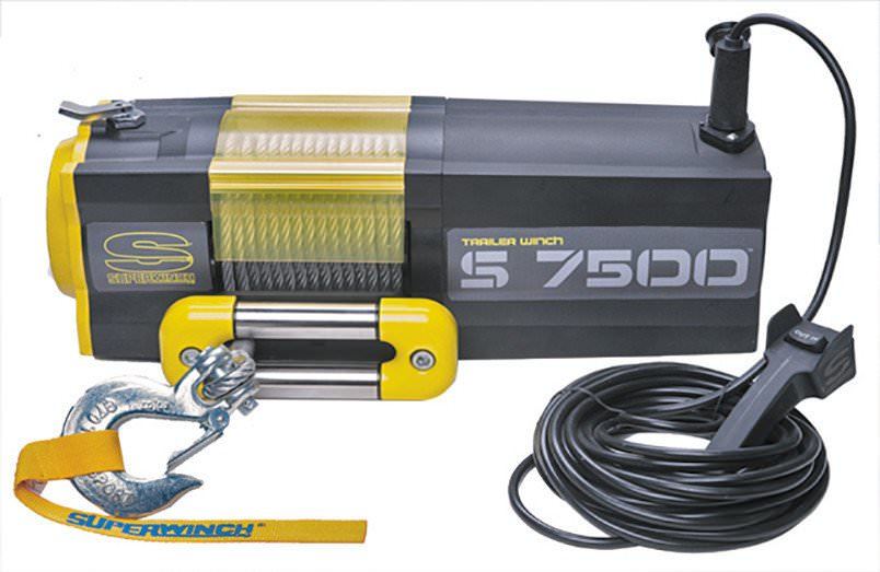 SUPERWINCH 1475200 - S7500-7500# Winch w/Roller Fairlead image