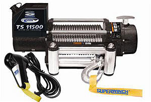 SUPERWINCH 1511200 - 11500# Winch w/Roller Fairlead & 12ft Remote image