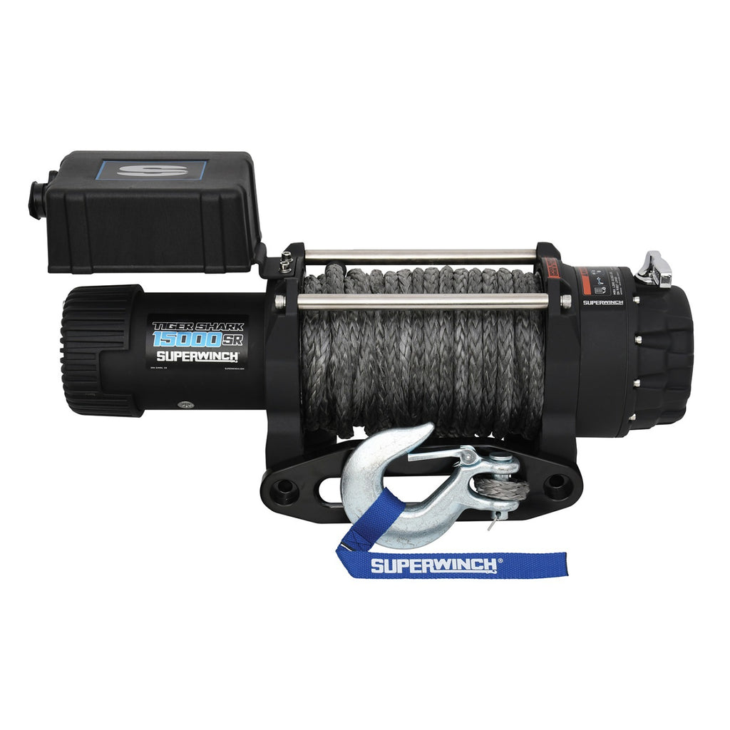 SUPERWINCH 1515001 - 15000lb Winch 15/32in x 78ft Synthetic Rope image