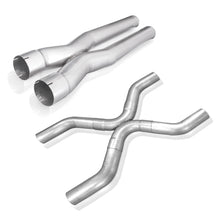 Load image into Gallery viewer, STAINLESS WORKS 25XSS - Stainless Works 2-1/2in X-Style Crossover Kit image