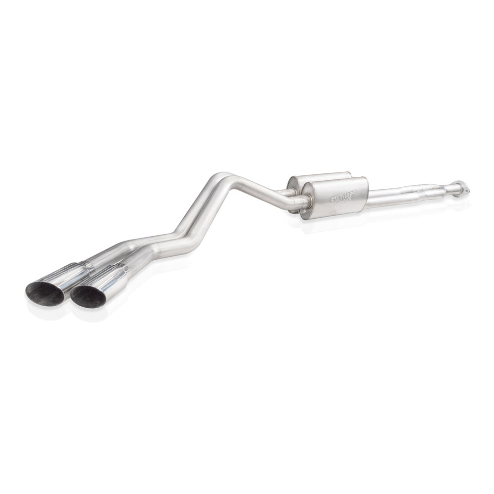 STAINLESS WORKS CT220CBR - 20-   GM P/U 2500HD 6.6L Redline Cat Back Exhaust image