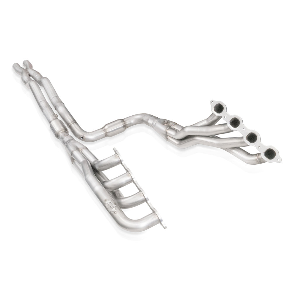 STAINLESS WORKS CT220HSTCAT - 20-   GM P/U 2500HD 6.6L 1-7/8in Long Tub Header image