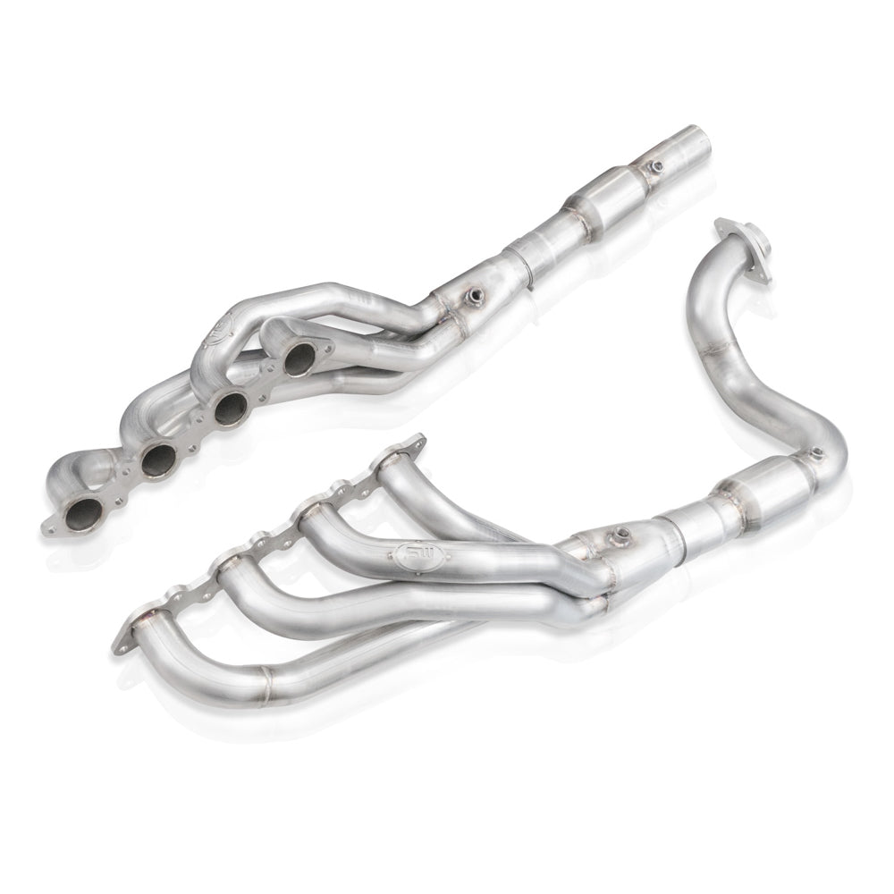 STAINLESS WORKS FT2202HCAT - 20-   Ford F250 7.3L Long Tube Headers 2in image
