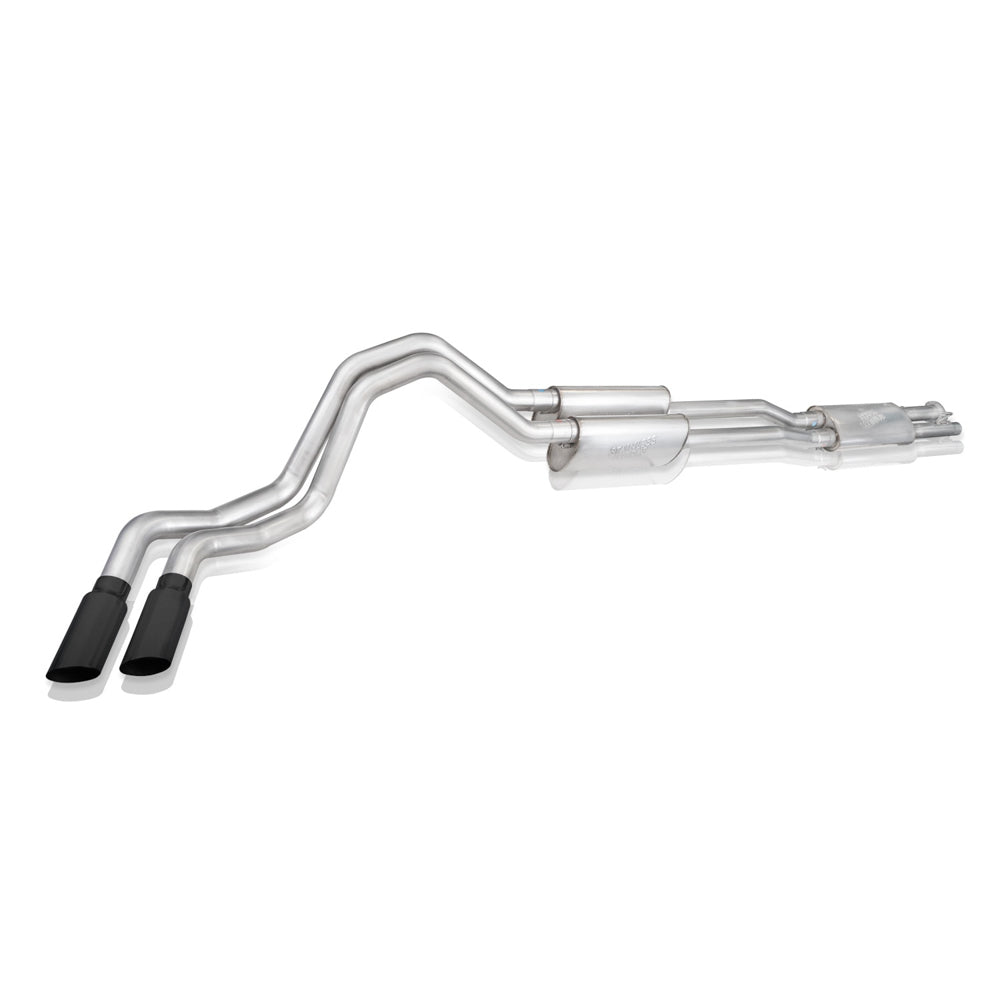 STAINLESS WORKS FT220CBL-B - 20-   Ford F250 7.3L Legend Cat Back Exhaust image