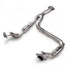 Load image into Gallery viewer, STAINLESS WORKS FTECODPCAT - 11-14 Ford F-150 3.5L Downpipe image