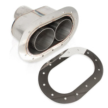 Load image into Gallery viewer, STAINLESS WORKS ST2814 - Through body Exhaust Tip Oval Style 2.5in Inlet image
