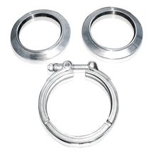 Load image into Gallery viewer, STAINLESS WORKS VBC - V-band kit  2-1/2in Kit Includes Clamp &amp; Flanges image