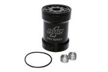 Load image into Gallery viewer, SYSTEM ONE 209-561BPS - Billet Oil Filter w/Blt Cap 45 Micron - Black image