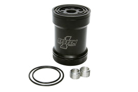 SYSTEM ONE 209-561B - Billet Oil Filter w/Blt Cap 45 Micron - Black image