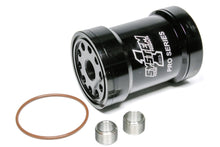 Load image into Gallery viewer, SYSTEM ONE 209-571BPS-1 - Billet Oil Filter w/Blt Cap 75 Micron - Black image