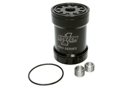 SYSTEM ONE 209-571BPS - Billet Oil Filter w/Blt Cap 75 Micron - Black image
