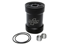 Load image into Gallery viewer, SYSTEM ONE 209-571B - Billet Oil Filter w/Blt Cap 75 Micron - Black image