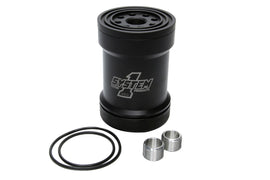 SYSTEM ONE 209-571B - Billet Oil Filter w/Blt Cap 75 Micron - Black image