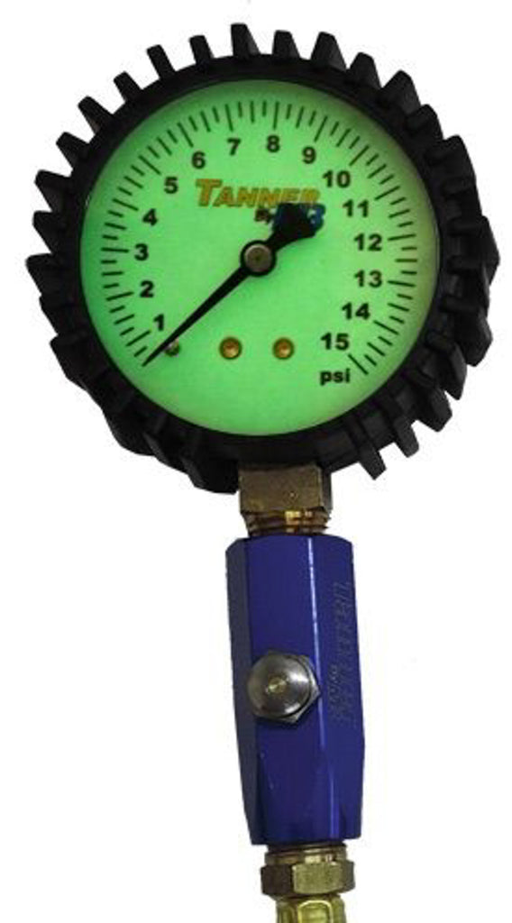 TANNER 20315 - 15 Lb Glow-In Dark Air Gauge image