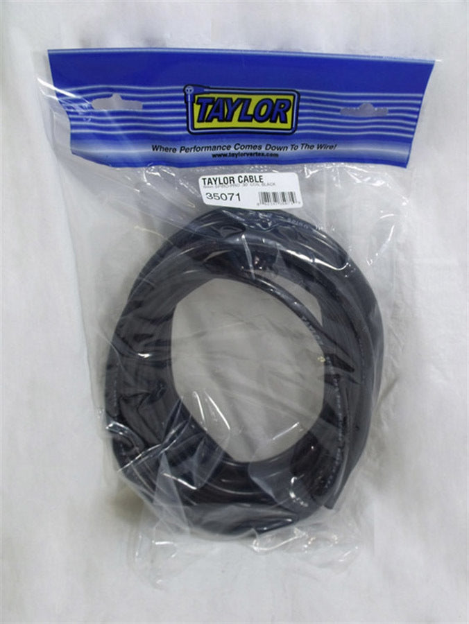 TAYLOR/VERTEX 35071 - 8mm Spiro-Pro Plug Wire 30ft Black image