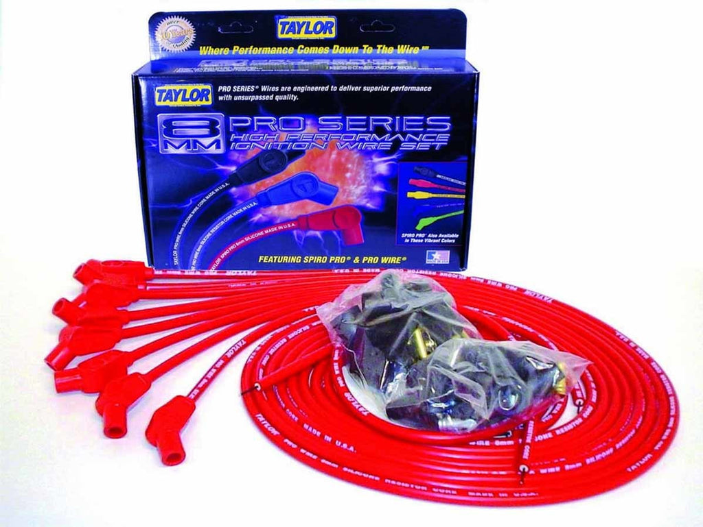 TAYLOR/VERTEX 70253 - 8mm Red Pro Wire 135 Deg  image