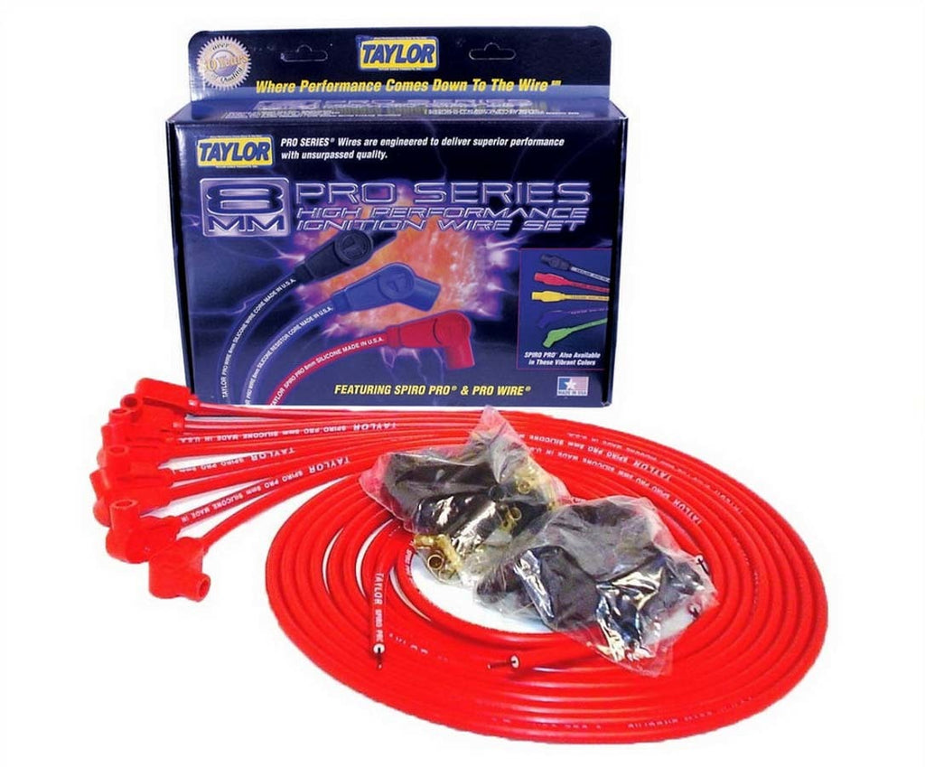 TAYLOR/VERTEX 73251 - 8mm Red Spiro-Pro Wires  image