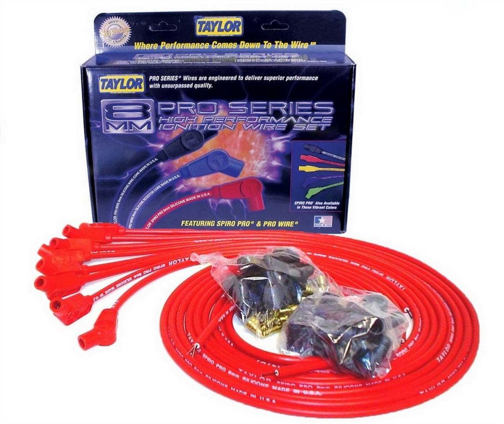 TAYLOR/VERTEX 73253 - 8mm Red Spiro-Pro Wires  image