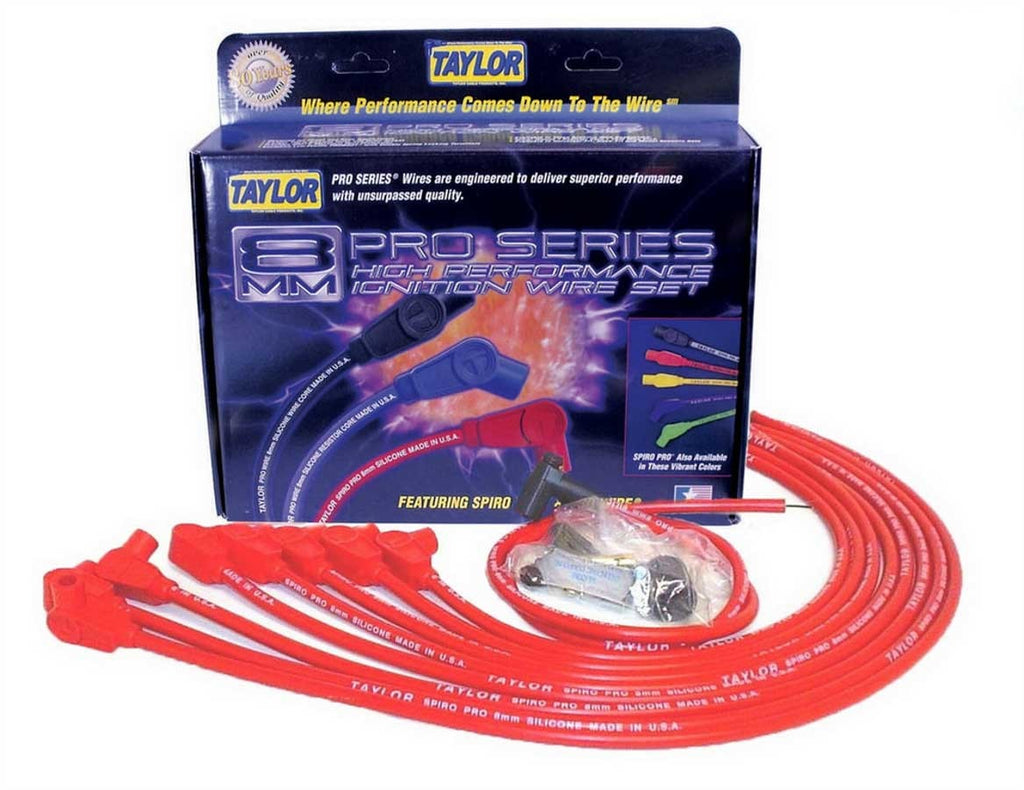 TAYLOR/VERTEX 76228 - SBC 8MM Pro Race Wires- Red image