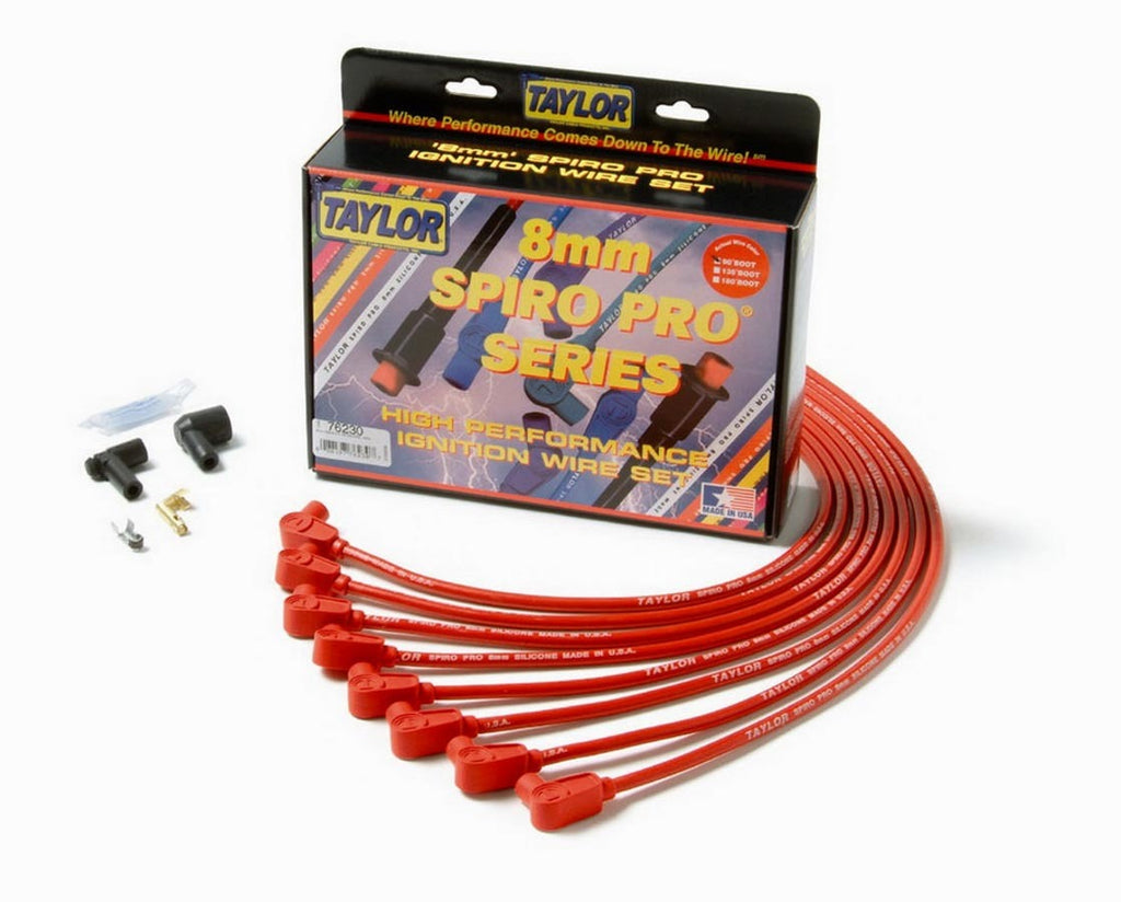 TAYLOR/VERTEX 76230 - SBC 8MM Pro Race Wires- Red image