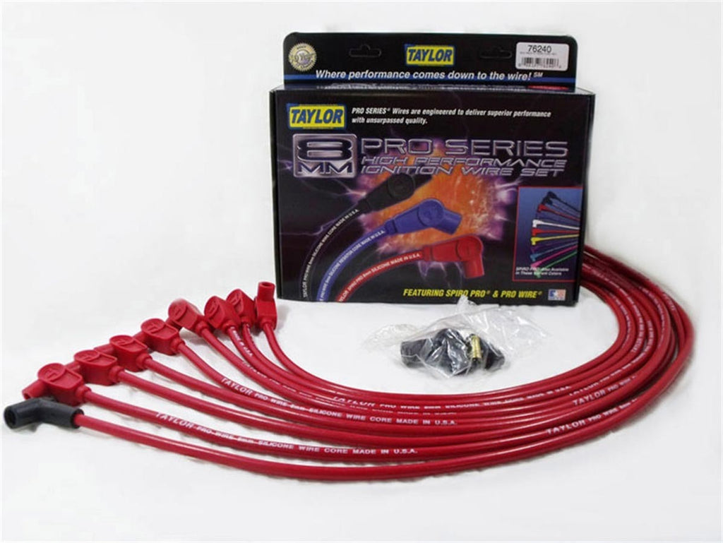 TAYLOR/VERTEX 76240 - SBC 8MM Pro Race Wires- Red image