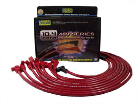 TAYLOR/VERTEX 79230 - Race-Fit 409 Plug Wire Red SBC HEI Under Header image