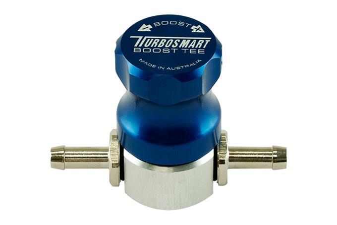 TURBOSMART USA TS-0101-1101 - Boost Tee Manual Boost Controller - Blue image