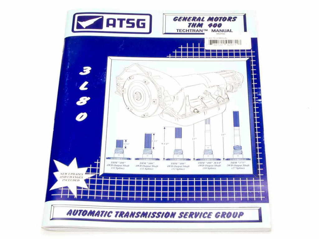 TCI 892700 - GM TH400 Tech Manual  image