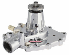 Load image into Gallery viewer, TUFF-STUFF 1432AA - Ford Water Pump Pass Side Inlet Chrome image