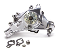 Load image into Gallery viewer, TUFF-STUFF 1448NB - 69-96 SBC Water Pump Long Polished SuperCool image