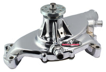 Load image into Gallery viewer, TUFF-STUFF 1496NA - BBC Short Water Pump Aluminum Smooth Chrome image