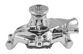 TUFF-STUFF 1635ND - 84-91 SBC Corvette Water Pump Polished Aluminum image