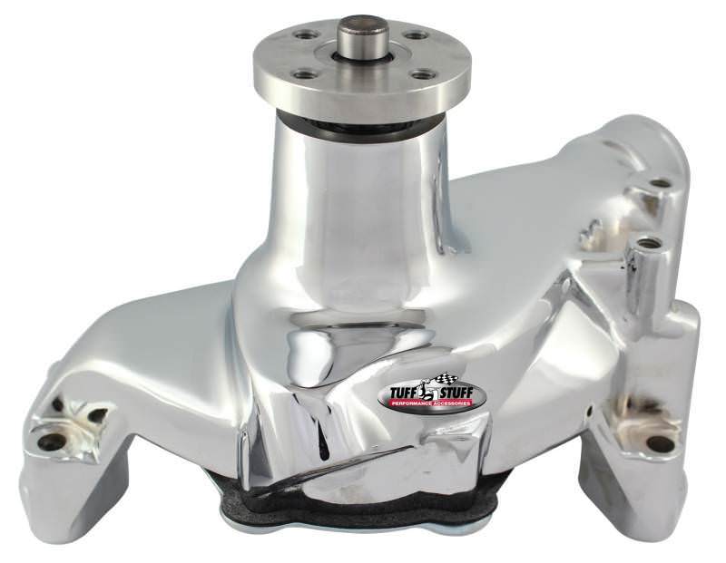 TUFF-STUFF 1675AB - SBC Water Pump Long Smoothie Polished image