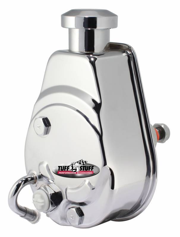 TUFF-STUFF 6171A - GM Power Steering Pump Keyed shaft chrome image