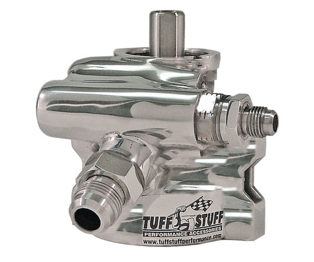 TUFF-STUFF 6175ALP - Type 2 Power Steering Pump Polished Aluminum image