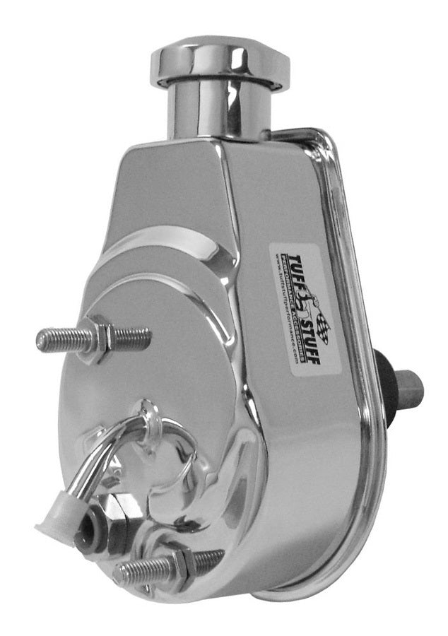 TUFF-STUFF 6177A - Corvette 80-82 Power Steering Pump Chrome image