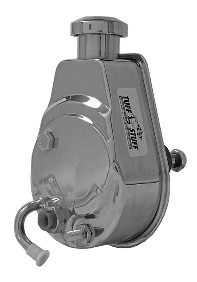 TUFF-STUFF 6183A - 70-74 Camaro Chrome Power Steering Pump image