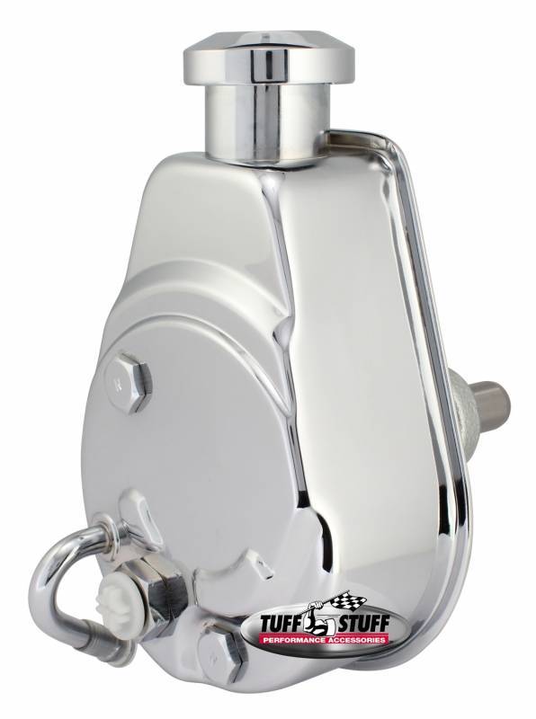 TUFF-STUFF 6189A - GM Power Steering Pump Press fit shaft chrome image