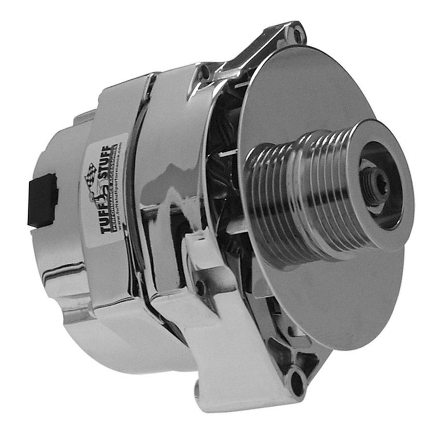 TUFF-STUFF 7127NDP6G - GM Alternator 100 Amp 1-Wire Polished 6 Groove image