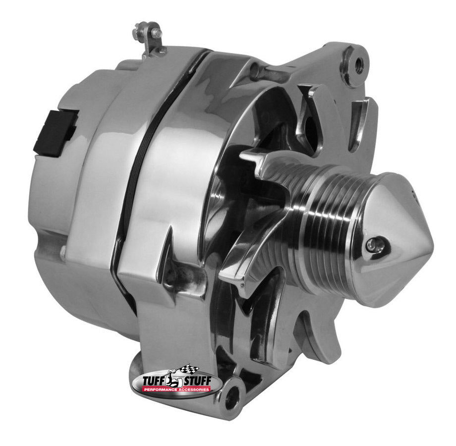 TUFF-STUFF 7140BBULL6G - GM Alternator Silver Bul let 140 amp 1-Wire Pol. image