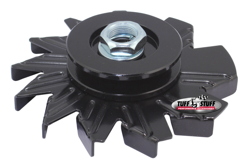 TUFF-STUFF 7600AB - Alternator Stealth Black Fan and Pulley Combo image