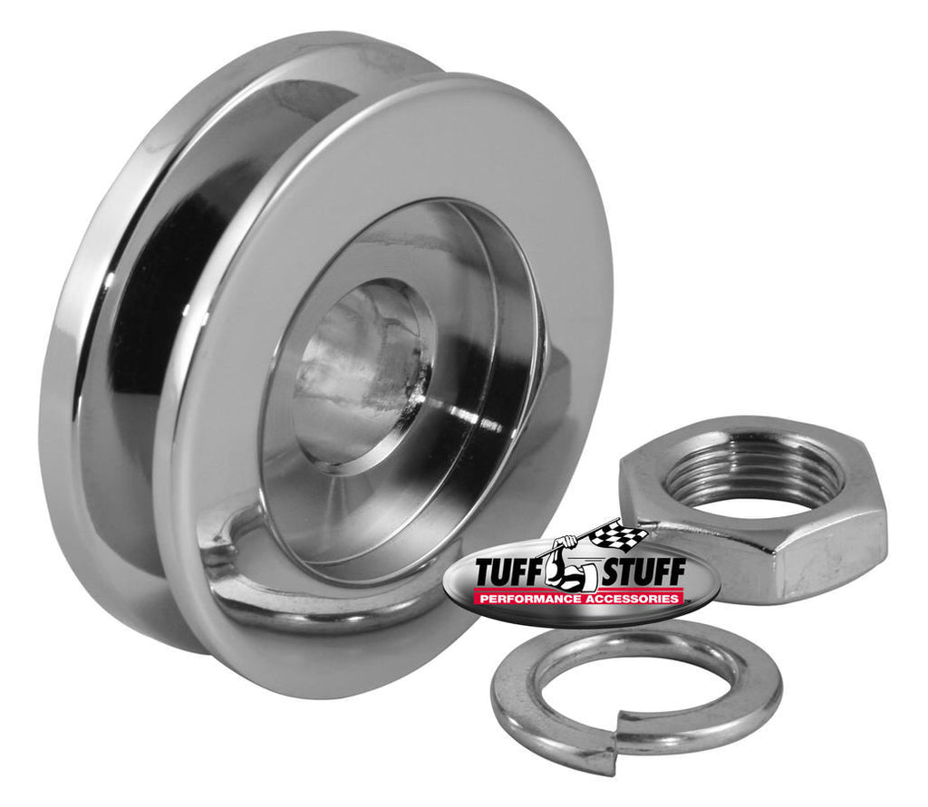 TUFF-STUFF 7610E - Alternator Chrome Single V-Pulley image