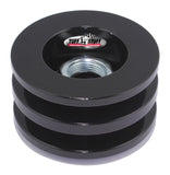 Alternator Stealth Black Pulley Double V