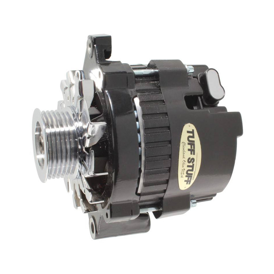 TUFF-STUFF 7937BST6G - GM Alternator 120 Amp Black 6 Goove Pulley image