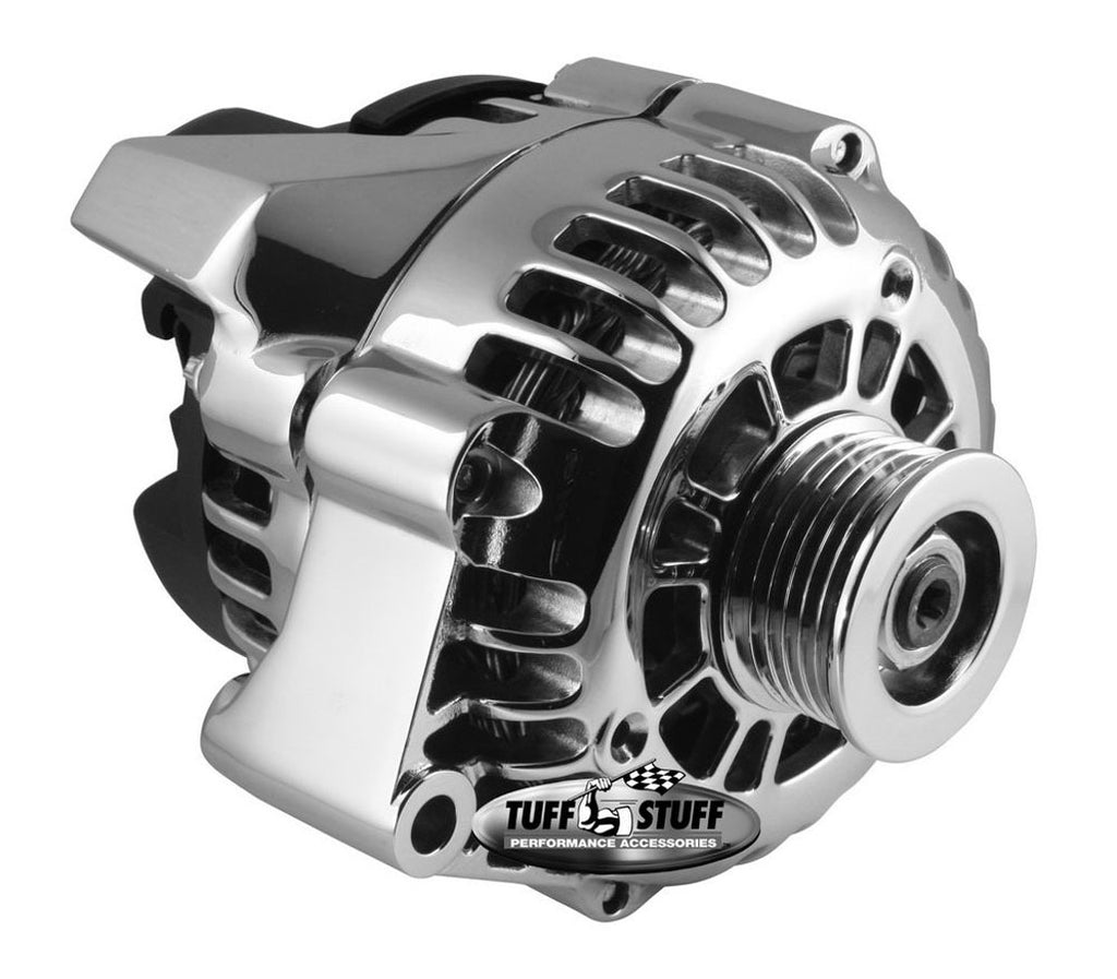 TUFF-STUFF 8242NAP - GM LS1 Alternator 125A Polished Aluminum image