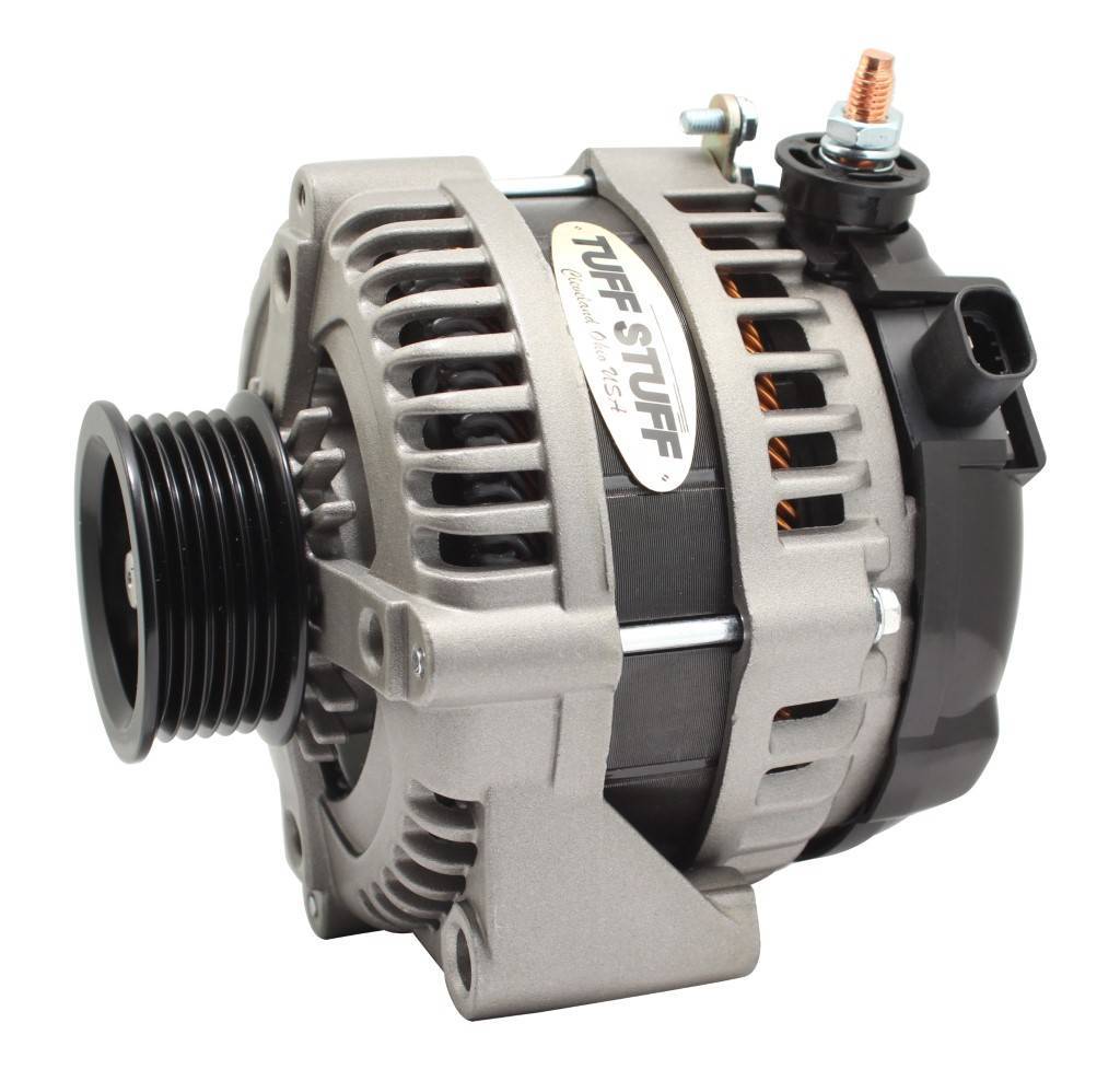 TUFF-STUFF 8320FC6G1W - 225 MAX AMP Alternator 6-Groove 1-Wire  Cast image