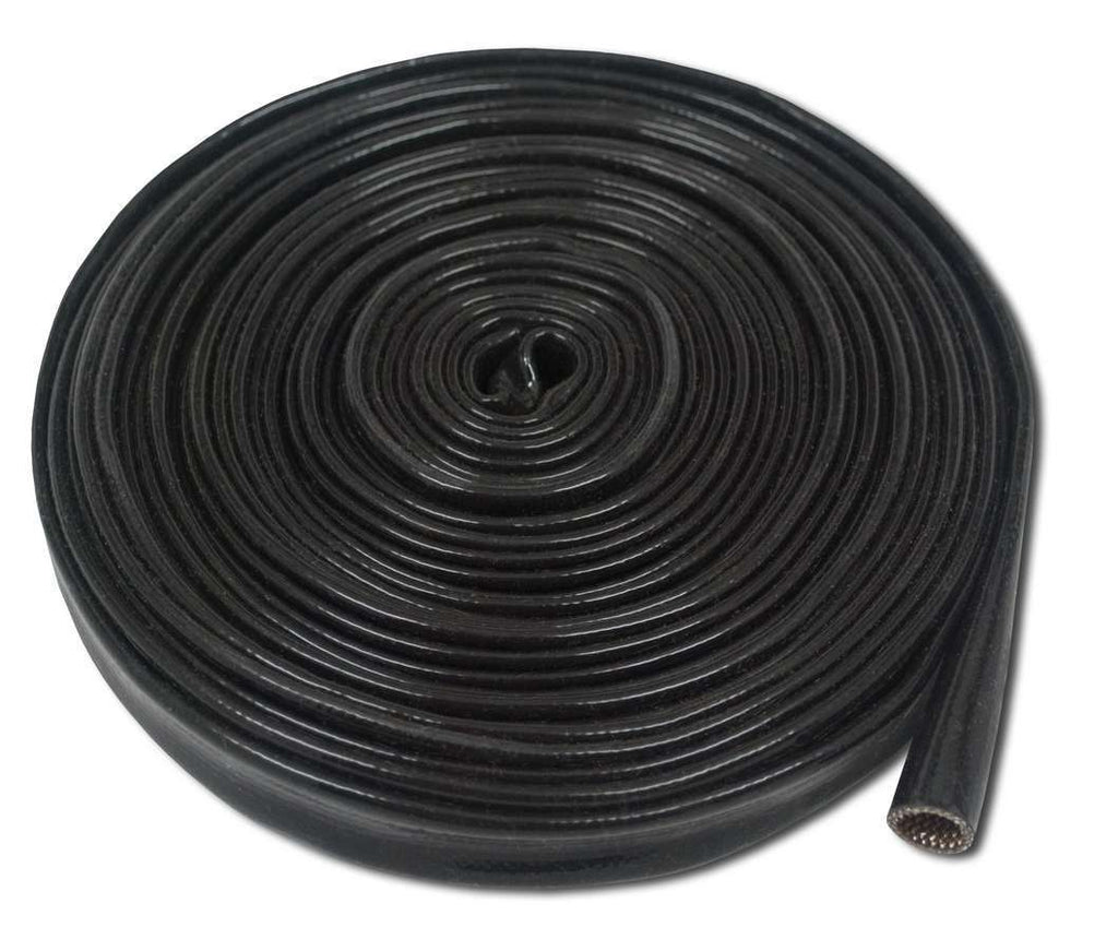 THERMO-TEC 14040 - Black Sleeving Plug/Ign Wire High Temp 3/8inx25 image