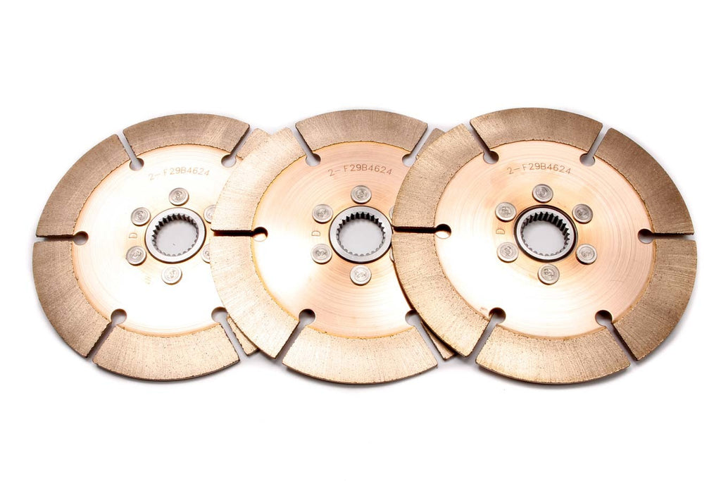 TILTON 64185-2-ACC-36 - Clutch Pack 3 Disc 7.25 1-5/32 x 26spl Metallic image