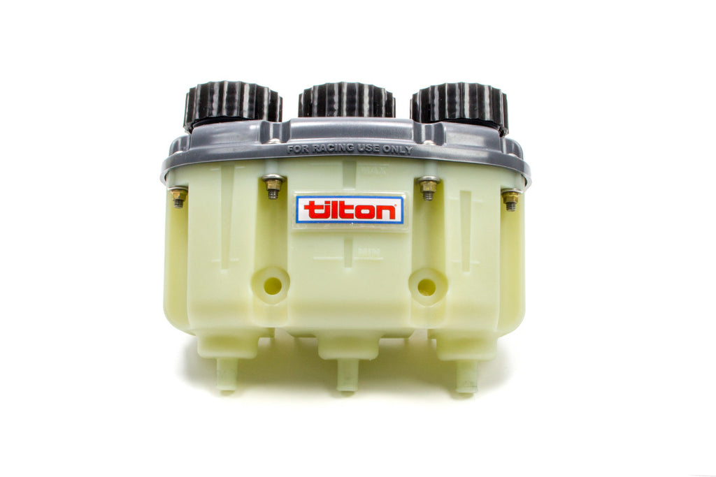 TILTON 72-576 - Reservoir Plastic 3-Chamber Push On Fittng image